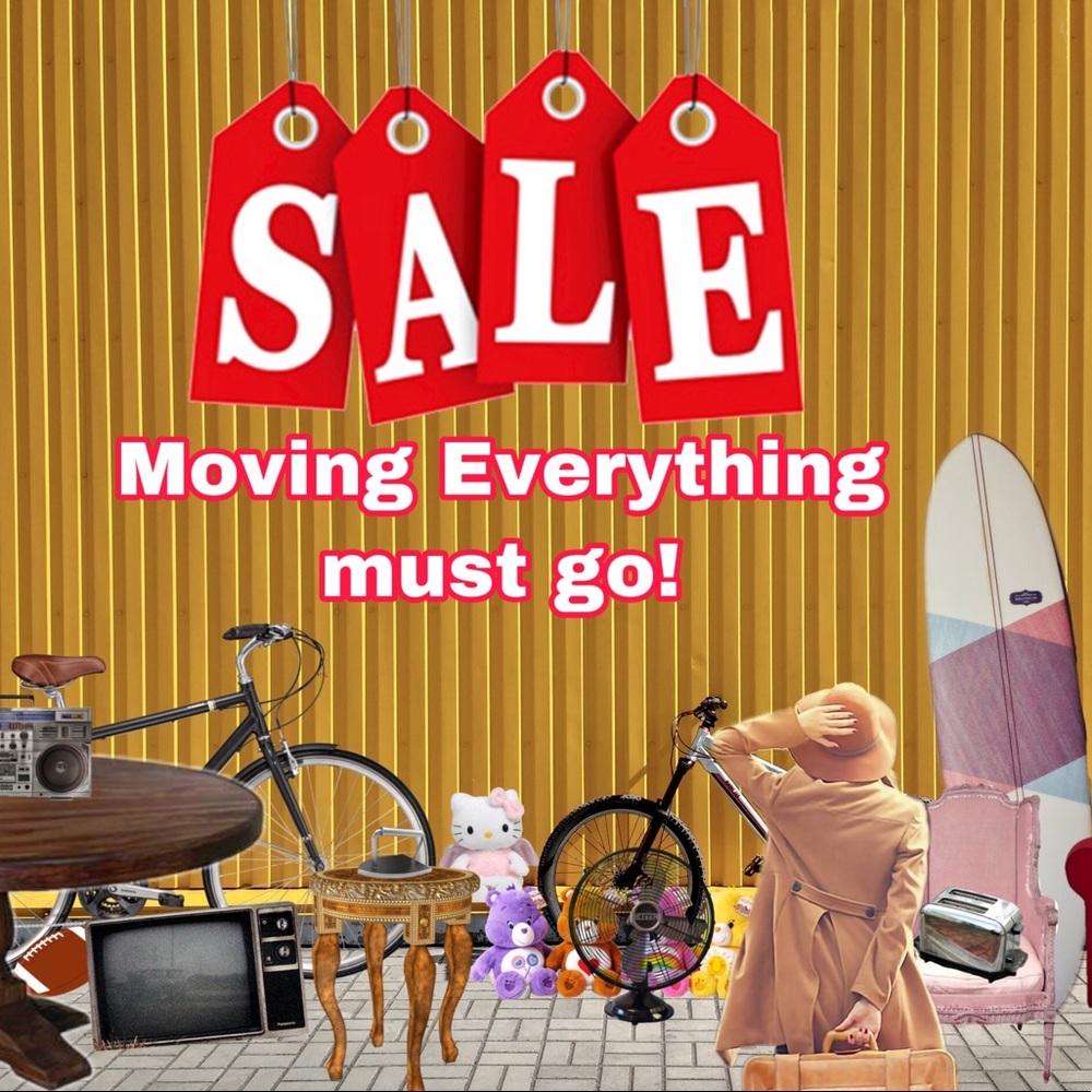 Moving sale. All offers accepted
